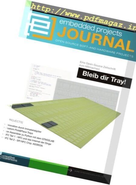 embedded projects Journal – Issue 24, 2015 Cover