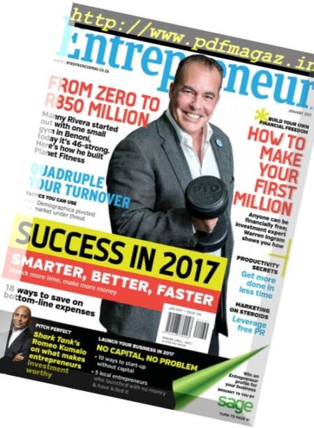 Entrepreneur South Africa – January 2017 Cover