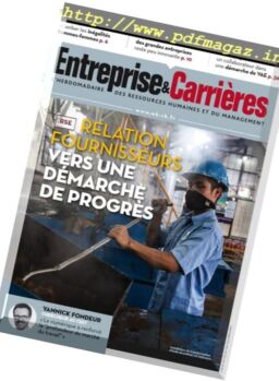 Entreprise & Carrieres – 13 au 19 Decembre 2016
