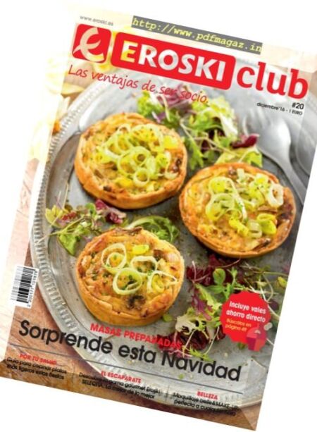 Eroski Club – Diciembre 2016 – Enero 2017 Cover