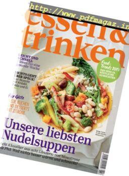 essen und trinken Germany – Februar 2017