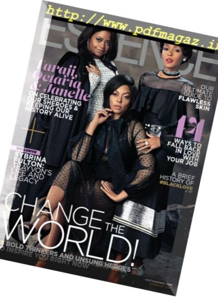 Essence USA – February 2017 Cover
