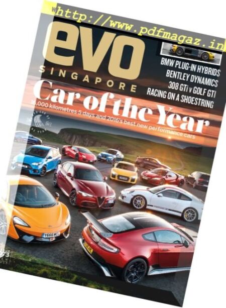 evo Singapore – January 2017 Cover
