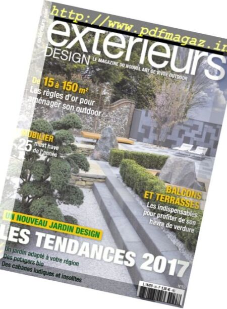 Exterieurs design – N 55, 2017 Cover