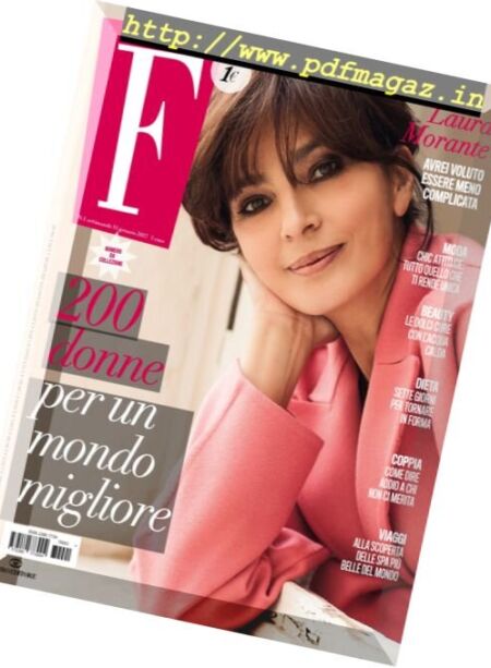 F – 11 Gennaio 2017 Cover