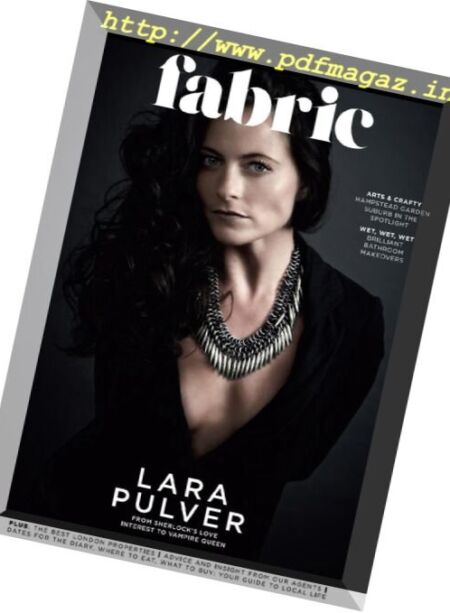 Fabric Magazine – January 2017 Cover