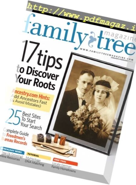 Family Tree USA – January-February 2017 Cover