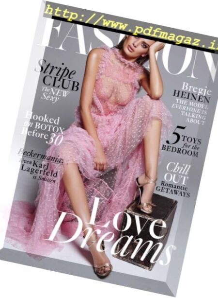 Fashion Magazine – February 2017 Cover