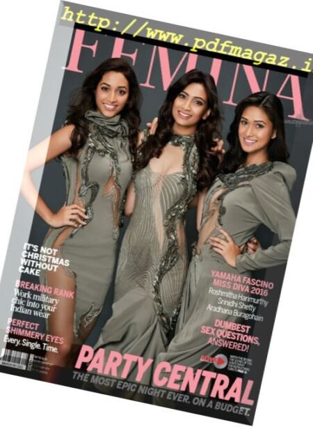 Femina India – 30 December 2016 Cover