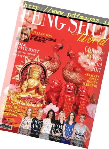 Feng Shui World – January 2017 Cover