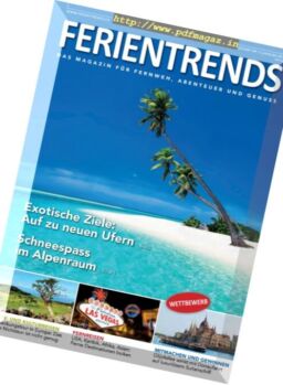 Ferientrends – Januar 2017