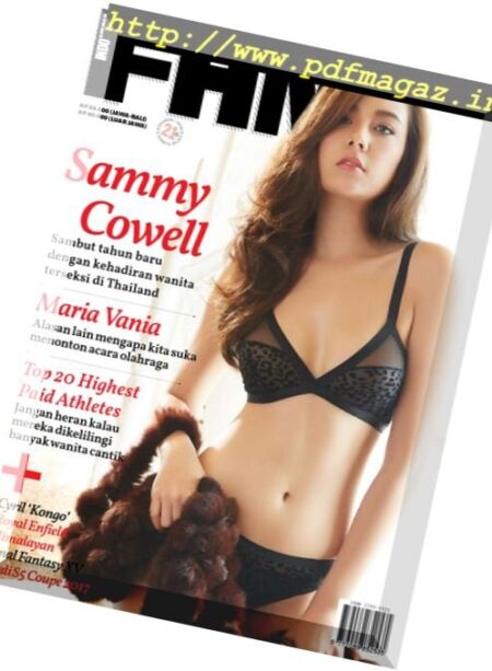 FHM Indonesia – Januari 2017 Cover