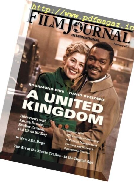 Film Journal International – February 2017 Cover