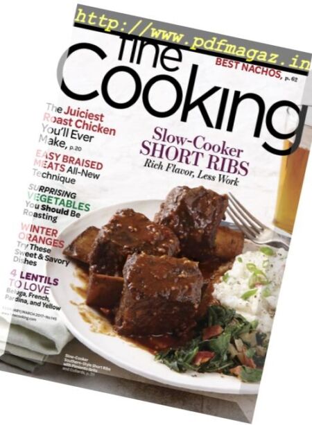 Fine Cooking – February-March 2017 Cover