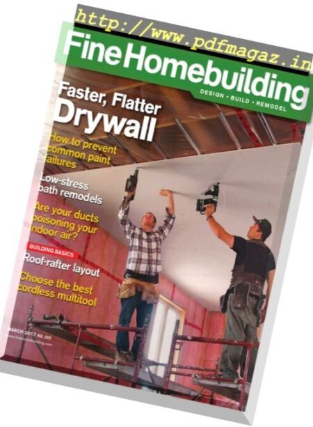 Fine Homebuilding – February-March 2017 Cover