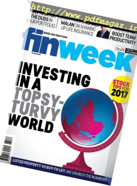 Finweek – 19 January 2017 Cover
