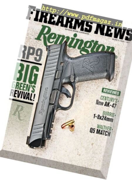 Firearms News – Volume 71 Issue 1 2017 Cover