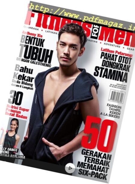 Fitness For Men Indonesia – Januari 2017 Cover