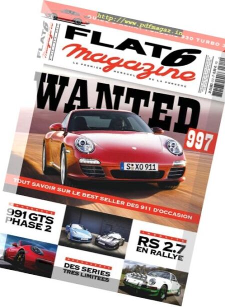 Flat 6 Magazine – Fevrier 2017 Cover