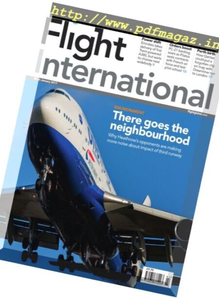 Flight International – 10 – 16 January 2017 Cover
