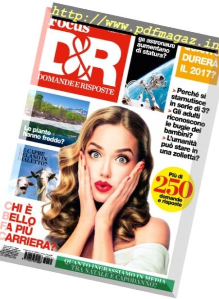 Focus D & R – Inverno 2017 Cover