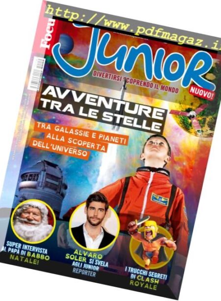 Focus Junior – Gennaio 2017 Cover