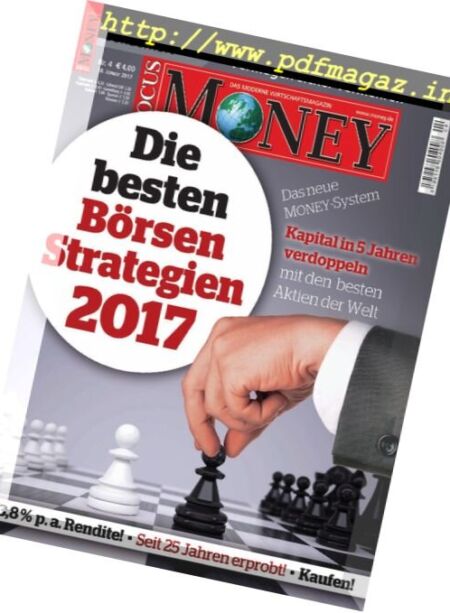 Focus Money – 18 Januar 2017 Cover