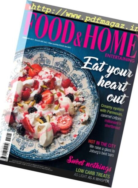 Food & Home Entertaining – February 2017 Cover