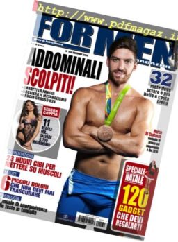 For Men Magazine – Dicembre 2016