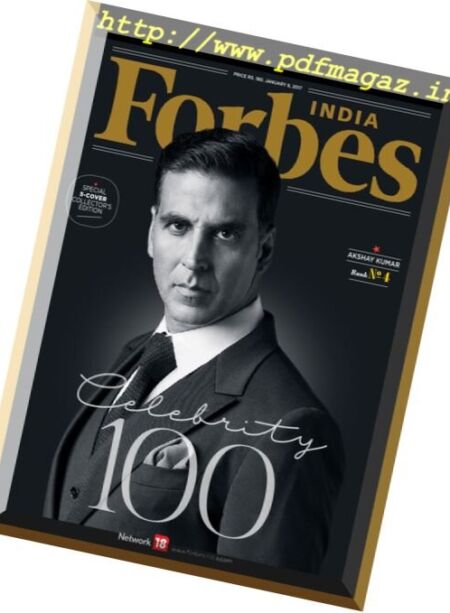 Forbes India – 6 January 2017 Cover