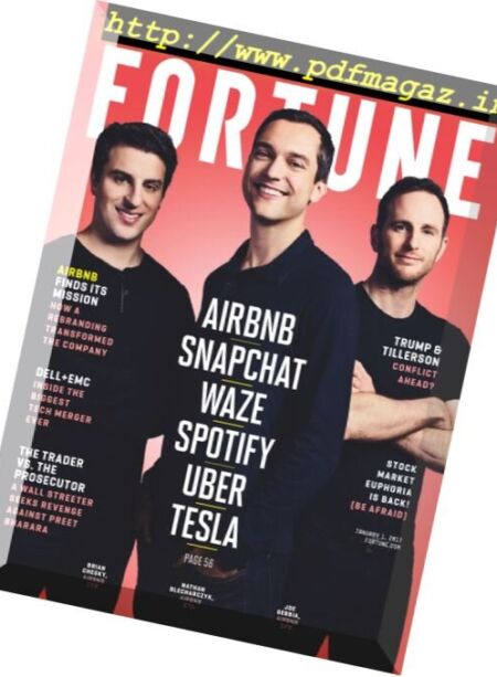 Fortune USA – 1 January 2017 Cover