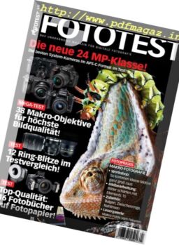 Fototest – Januar-Februar 2017