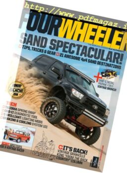 Four Wheeler – March 2017