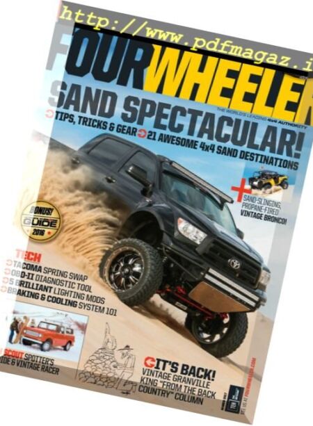 Four Wheeler – March 2017 Cover