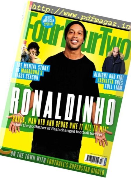 FourFourTwo UK – March 2017 Cover