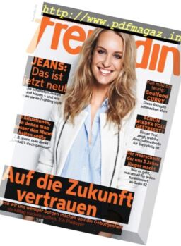 Freundin – 25 Januar 2017