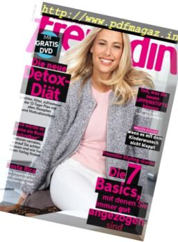 Freundin – 28 Dezember 2016