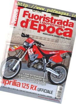 Fuoristrada & Motocross d’Epoca – Gennaio-Febbraio 2017