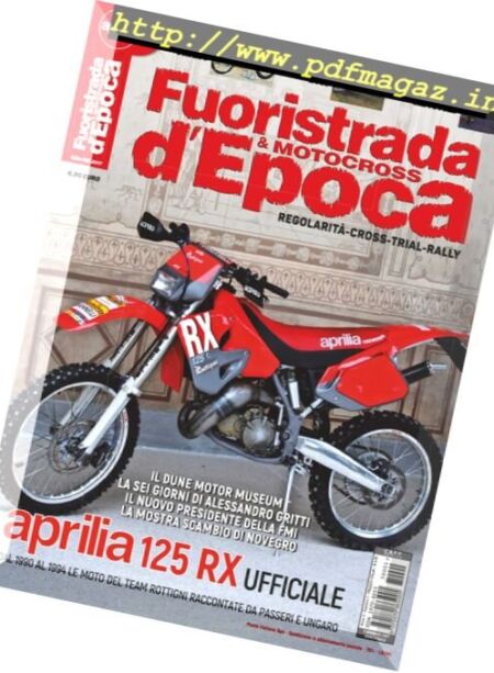 Fuoristrada & Motocross d’Epoca – Gennaio-Febbraio 2017 Cover