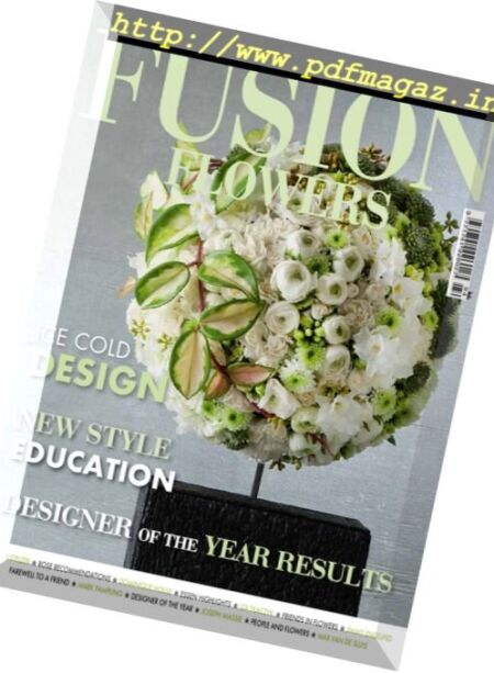 Fusion Flowers – February-March 2017 Cover
