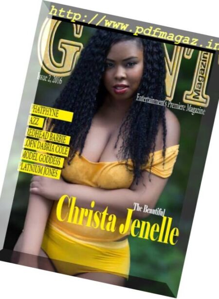 G-Entertainment Magazine – Issue 2, 2016 Cover