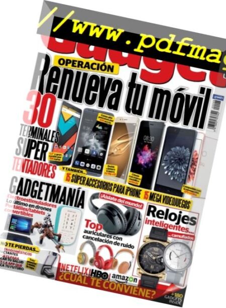 Gadget Spain – Febrero 2017 Cover