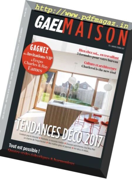 Gael Maison – Janvier-Fevrier 2017 Cover