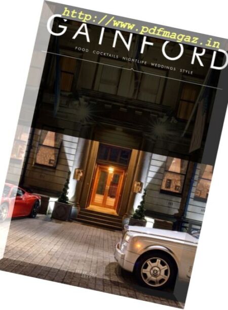 Gainford Magazine – Issue 1, 2017 Cover