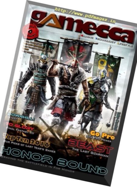 Gamecca Magazine – January 2017 Cover