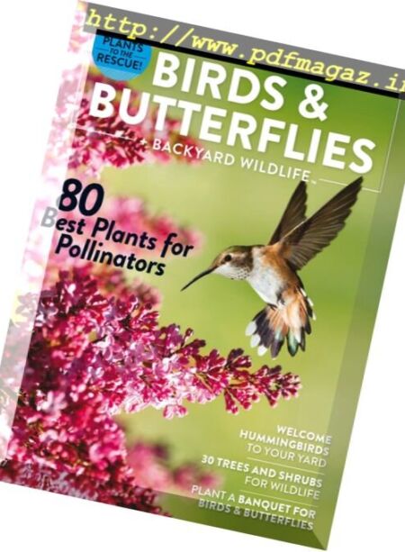 Gardening for Birds and Butterflies + Backyard Wildlife – 2017 Cover