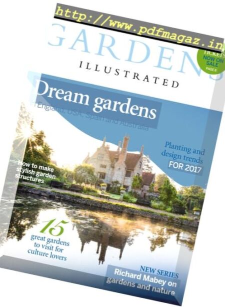 Gardens Illustrated – January 2017 Cover