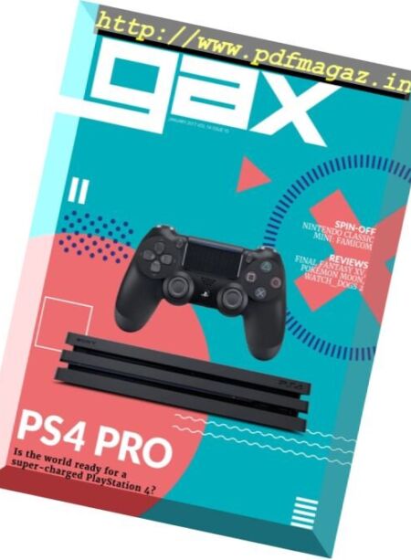 Gax – January 2017 Cover