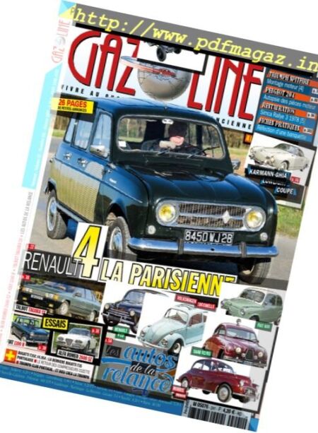 Gazoline – Fevrier 2017 Cover