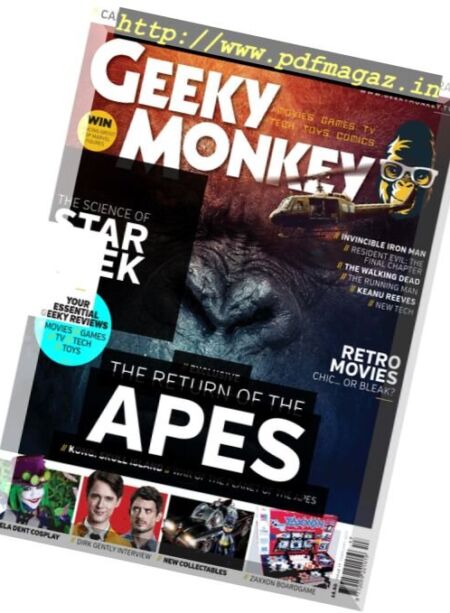 Geeky Monkey – February 2017 Cover
